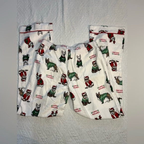 PJ Salvage Women’s Flannel Pajama Bottoms in Ivory, size S, NWT - Picture 4 of 8